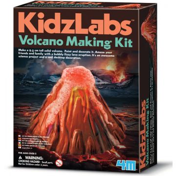 Kit Creativ, 4M, Realizeaza un vulcan