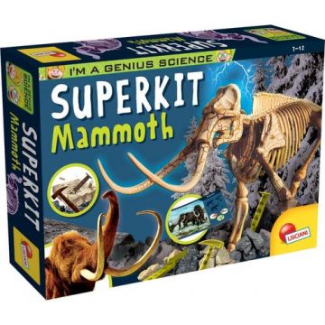 Joc educativ, Experimentele micului geniu, Kit paleontologie mamut LISCIANI