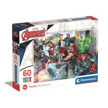 Puzzle Clementoni Marvel Avengers, 60 piese