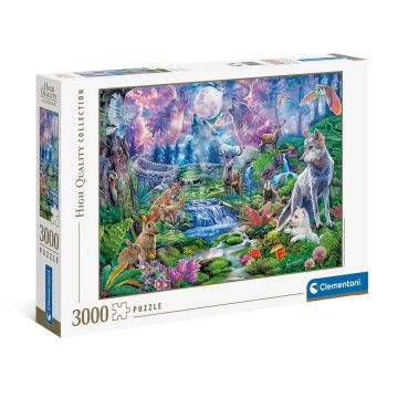 Puzzle 3000 piese Clementoni High Quality Collection Moonlight Wild