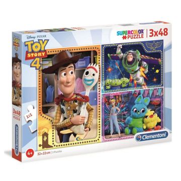 Puzzle 3x48 piese Clementoni Toy Story 4