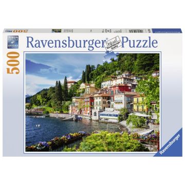 Puzzle Lacul Como Italia, 500 Piese