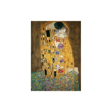 Puzzle Gustav Klimt - Sarutul, 1000 Piese