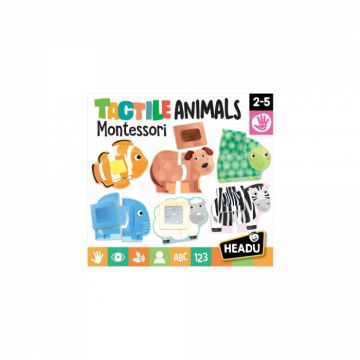 Montessori Puzzle Animale Senzoriale Headu