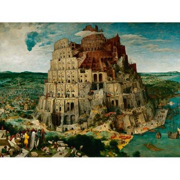 Puzzle Ravensburger Bruegel The Elder - Turnul Babel, 5000 Piese