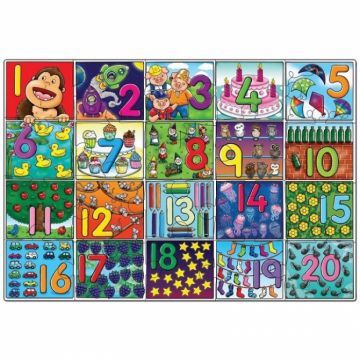Set Puzzle Educativ Orchard Toys - Invata Numerele