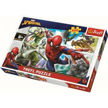 Trefl - Puzzle personaje Nascut supererou , Puzzle Copii, piese 200