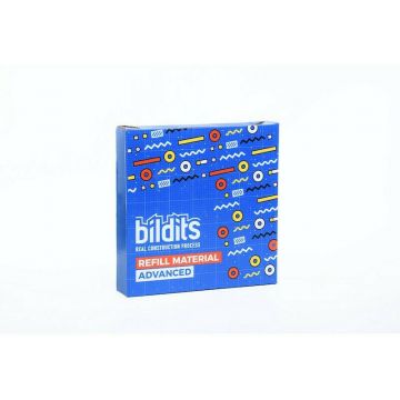 Rezerva Bildits Advanced, Rezerva pentru setul educativ de constructie din caramizi si ciment Bildits Advanced, 65+ piese