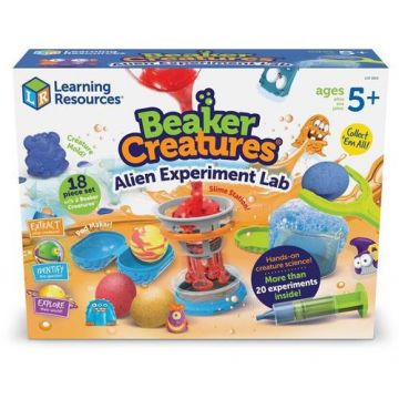 Joc educativ Laboratorul cu extraterestrii Beaker Creatures Learning Resources, 5 ani+
