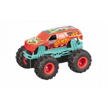 Masinuta cu telecomanda Hot Wheels Monster Truck 5inch Demo, Multicolor