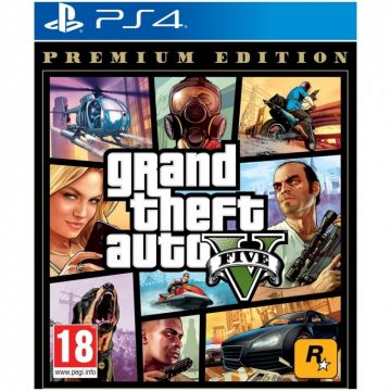 Joc Rockstar GTA 5 PREMIUM EDITION pentru PlayStation 4