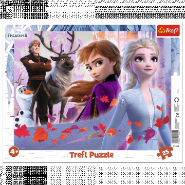 Puzzle carton Adventures in the Frozen,25 piese,+3 ani