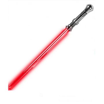 Sabie laser pentru copii cu lumina rosie,68 cm