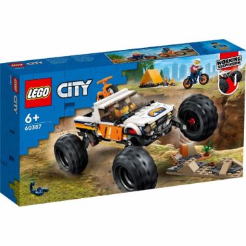 LEGO City Aventuri Off-Road cu Vehicul 4x4 60387