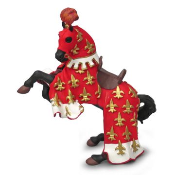 PAPO - Figurina Calul Printului Filip Rosu
