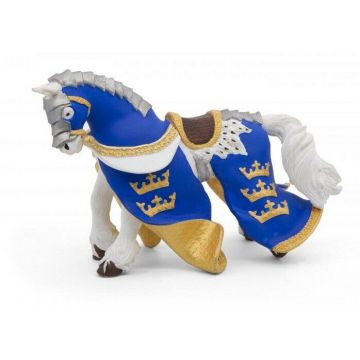 Papo figurina calul regelui arthur albastru