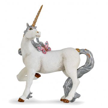 Papo - Figurina Unicornul Argintiu