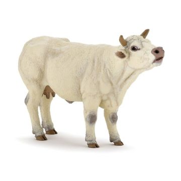 PAPO - Figurina Vaca Charolais Mugitand