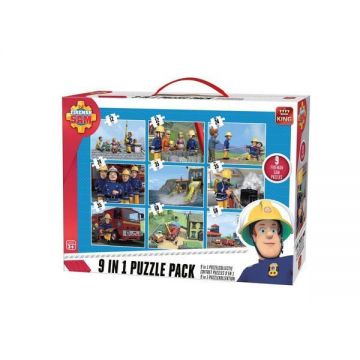 Puzzle 9 in 1, Fireman Sam