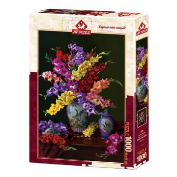 Puzzle Flower And Colors, 1000 piese