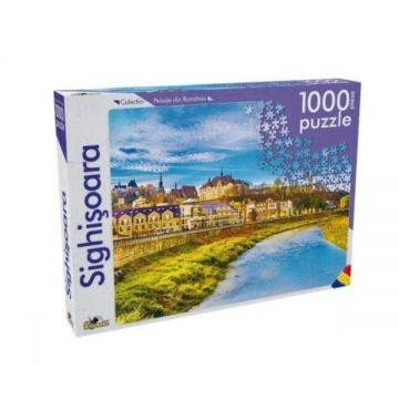 Puzzle 1000 piese Sighisoara, 7Toys