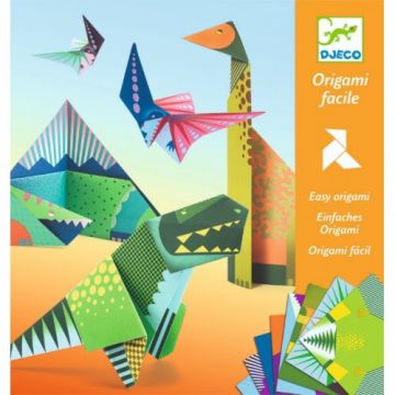Creeaza origami cu dinozauri Djeco