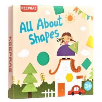 Joc educativ din lemn - All about shapes, 7Toys