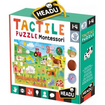 Montessori. Puzzle tactil