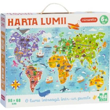 Puzzle - Harta Lumii