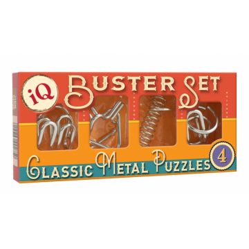 Set 4 jocuri de perspicacitate IQ Buster