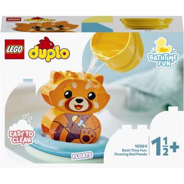 LEGO® LEGO® DUPLO - Prima mea distractie la baie: Panda rosu plutitor 10964, 5 piese