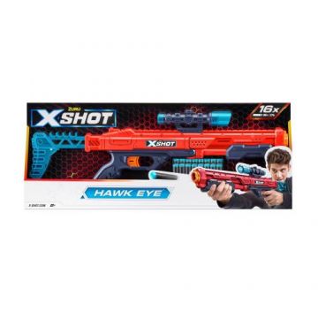 Blaster X-Shot - Excel Hawk Eye, 16 proiectile