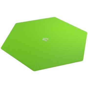 Gamegenic - Magnetic Dice Tray Hexagonal - Negru/Verde