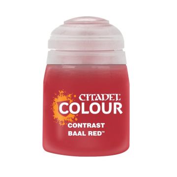 Vopsea Warhammer Contrast Paint - Baal Red