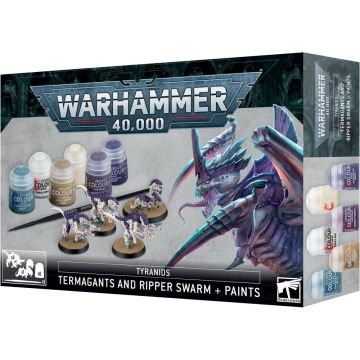 Warhammer 40.000 - Termagants and Ripper Swarm + Paints