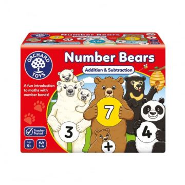 Joc educativ Orchard Toys Numarul Ursuletilor, Number Bears