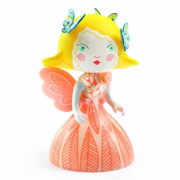 Figurina Printesa Lili cu brate mobile-colectia Arty toys,plastic,7.5 cm