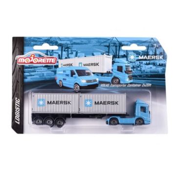 Majorette Transportor Maersk Volvo Crafter Si Airbus
