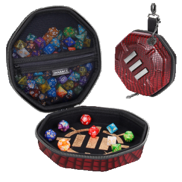 Collector's Edition ENHANCE Tabletop RPGs Dice Tray & Case - Red Dragon Scales