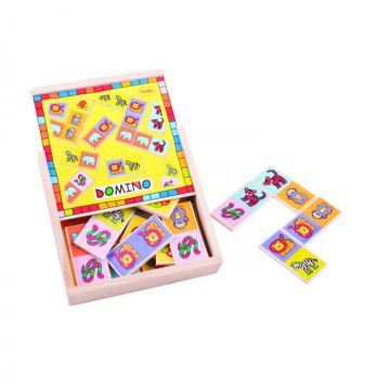 Domino pentru copii, BIGJIGS Toys, 1-2 ani +