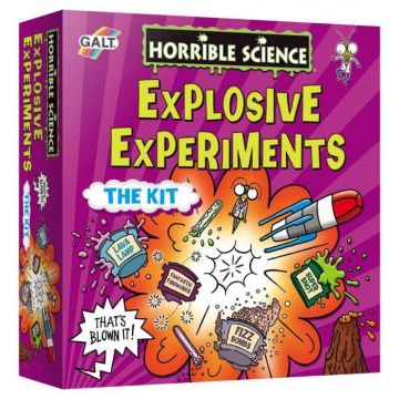 Horrible Science: Kit experimente explozive, Galt, 8-9 ani +