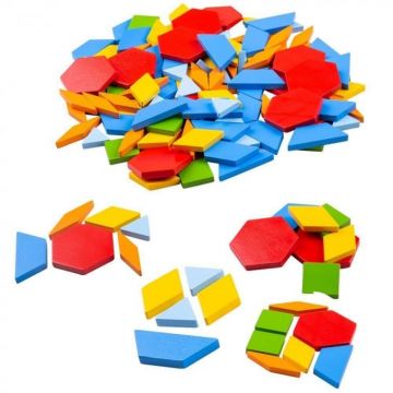 Joc creativ - Mozaic, BIGJIGS Toys, 2-3 ani +