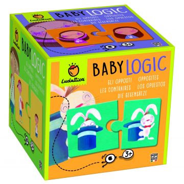 Joc de logica Baby Logic - Imagini opuse, Ludattica, 2-3 ani +