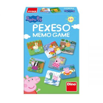 Joc de memorie - Purcelusa Peppa, Dino, 4-5 ani +