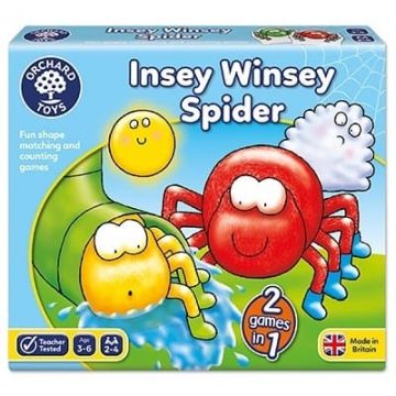 Joc educativ Cursa Paianjenilor INSEY WINSEY SPIDER, Orchard Toys, 2-3 ani +