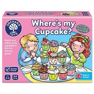 Joc educativ in limba engleza Briosa WHERE S MY CUPCAKE?, Orchard Toys, 2-3 ani +