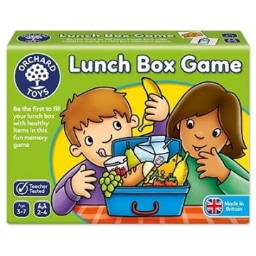 Joc educativ Mancare sanatoasa LUNCH BOX, Orchard Toys, 2-3 ani +