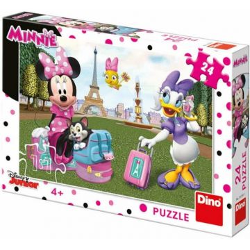Puzzle - Minnie si Daisy (24 piese), Dino, 4-5 ani +