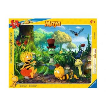 Puzzle pentru copii - Maya The Bee and her friends - 33 piese