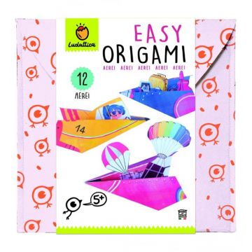 Set Origami incepatori - Avioane, Ludattica, 4-5 ani +